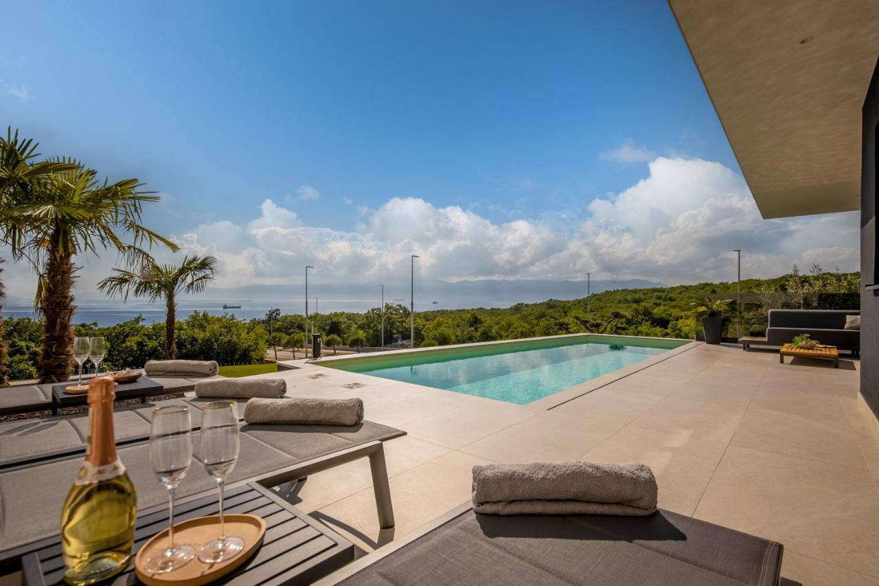 Villa Ameli Apartment With Swimming Pool Rijeka Ngoại thất bức ảnh