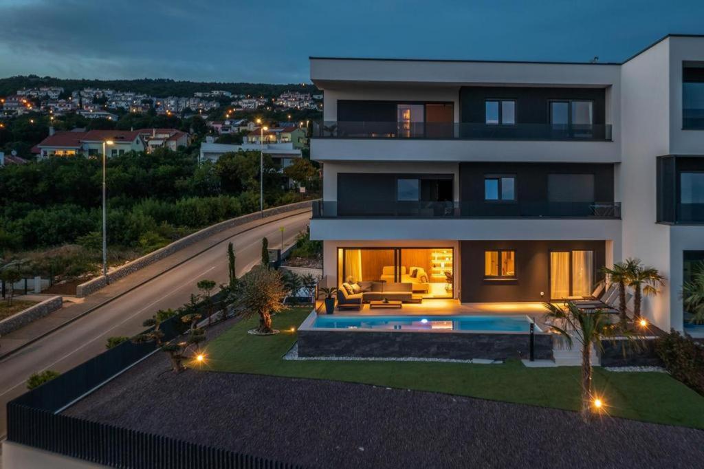 Villa Ameli Apartment With Swimming Pool Rijeka Ngoại thất bức ảnh